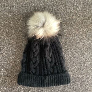 Torrid Pom Pom Beanie - black